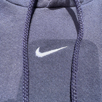 90s-00s Nike Center Logo Sun-Faded Navy Hoodie KiiChain Clothing