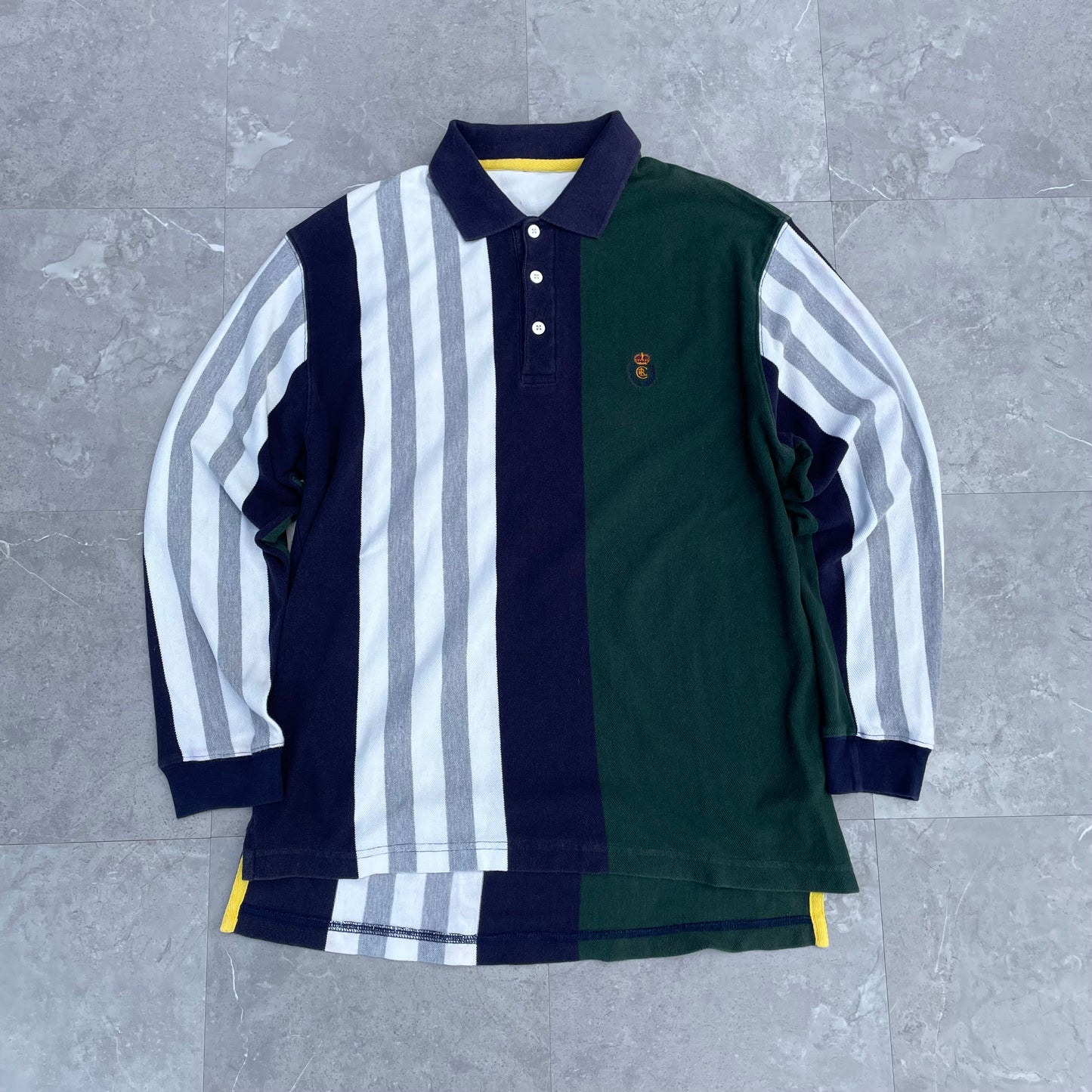 90s Chaps Long Sleeve Polo