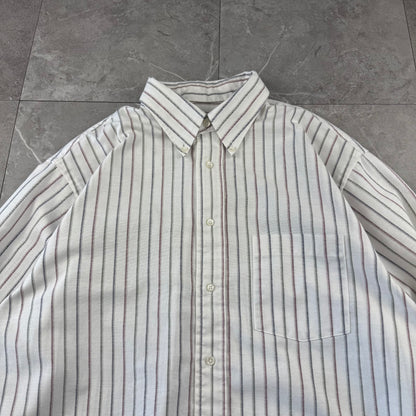 90s Arrow Dover Made in USA Striped Button Down Shirt