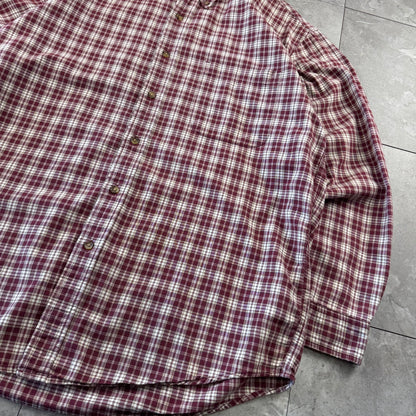 90s-00s Eddie Bauer Red Checkered Button Down Shirt