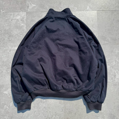 90s-00s Ralph Lauren Rare Houndstooth / Navy Reversible Harrington Jacket