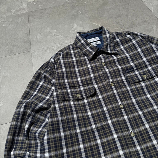 00s Columbia Checkered Double Pocket Shirt KiiChain Clothing
