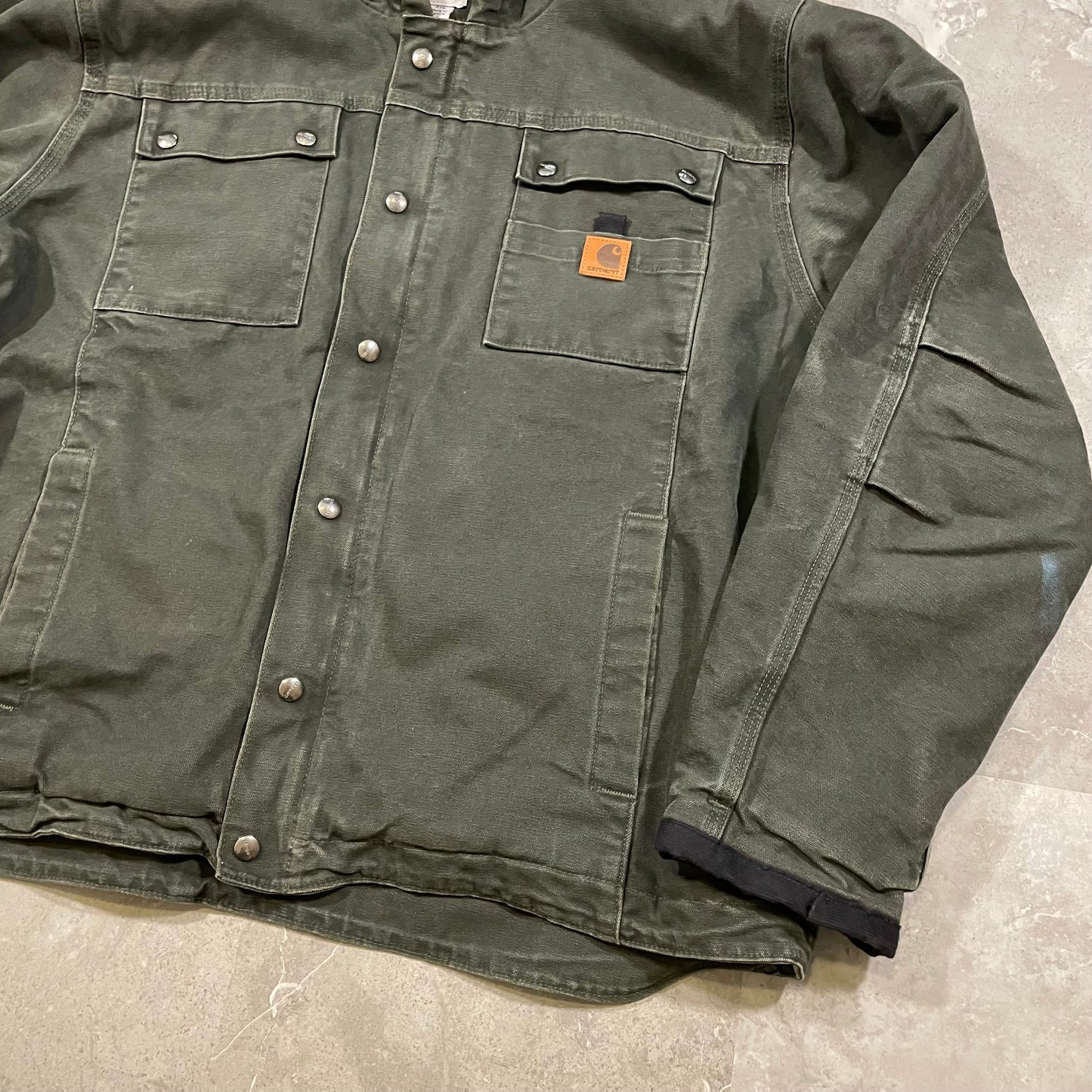 00s Carhartt Hooded Duck Jacket