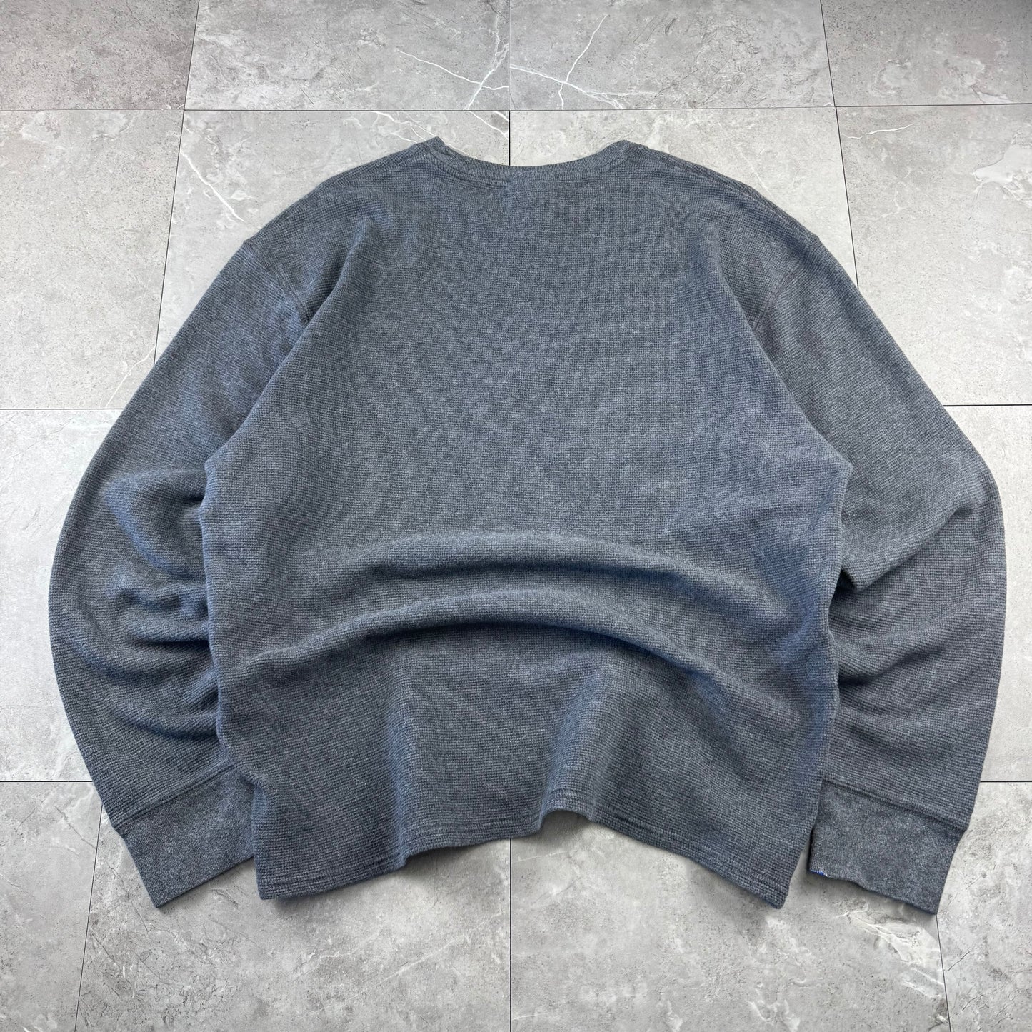 00s Polo Ralph Lauren Dark Gray Long Sleeve Thermal