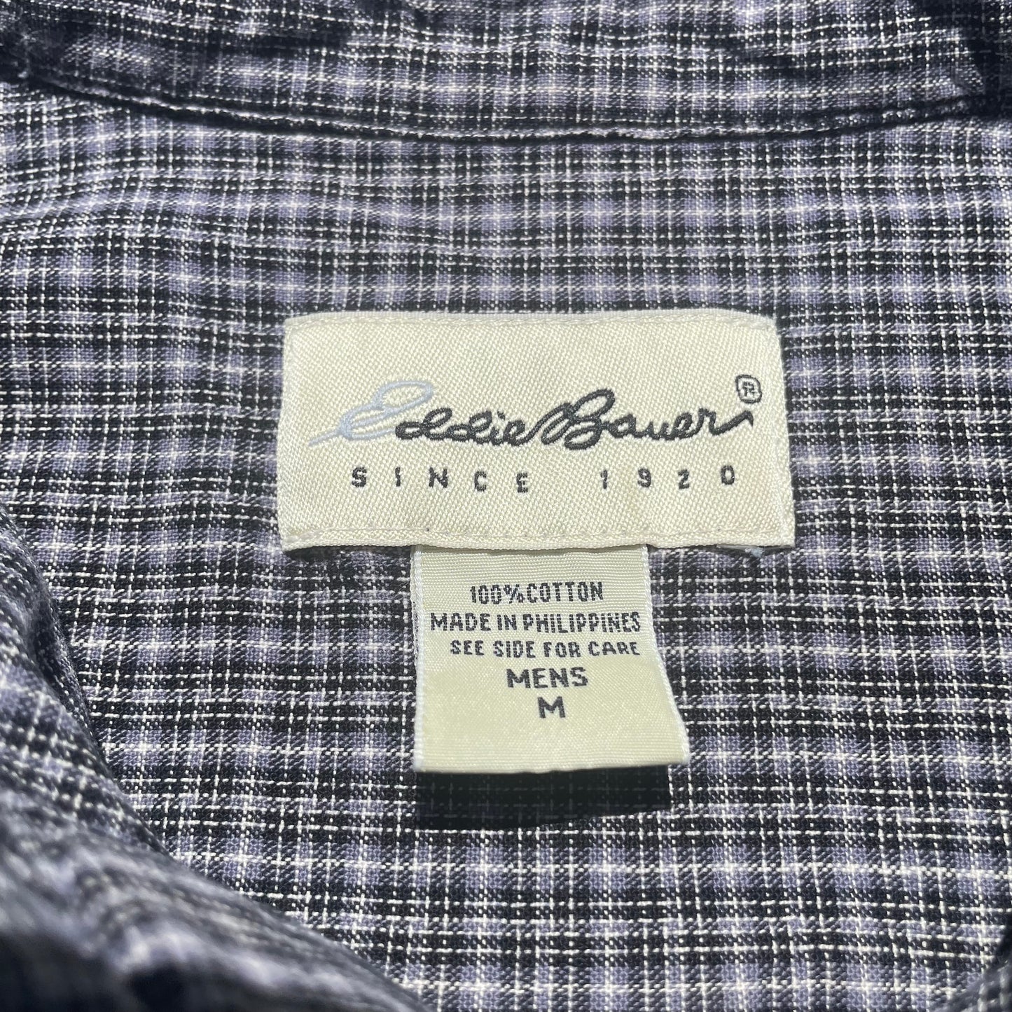 90s-00s Eddie Bauer Checkered Short Sleeve Shirt