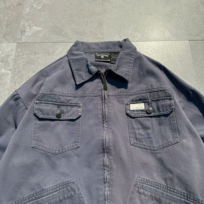 90s-00s RocaWear Gray Dual Pocket Jacket
