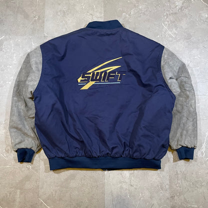 90s Nemesis Sportswear Made in USA Bomber Jacket