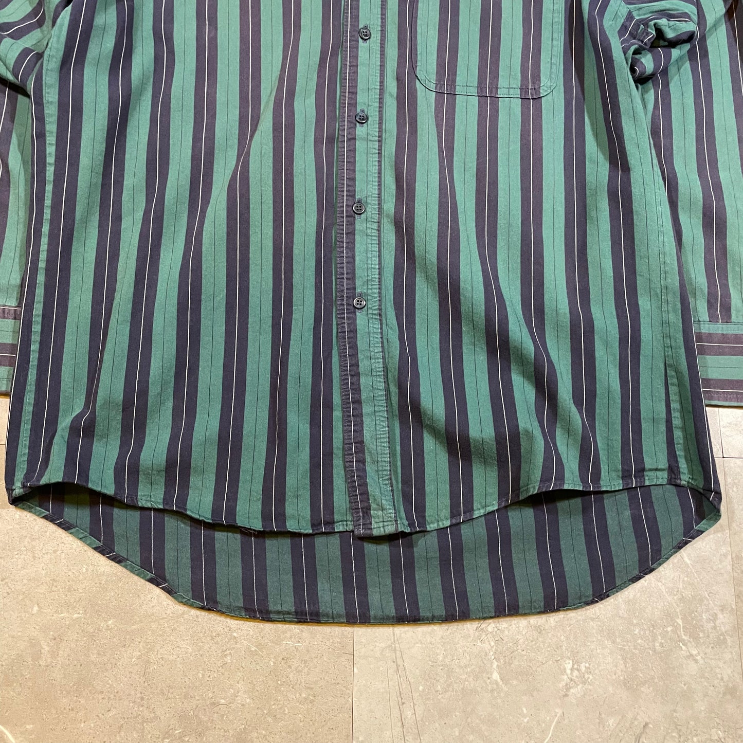 80s Wrangler Made in USA Striped Shirt