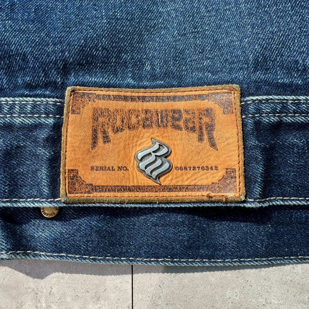 00s RocaWear Oversized Denim Jacket