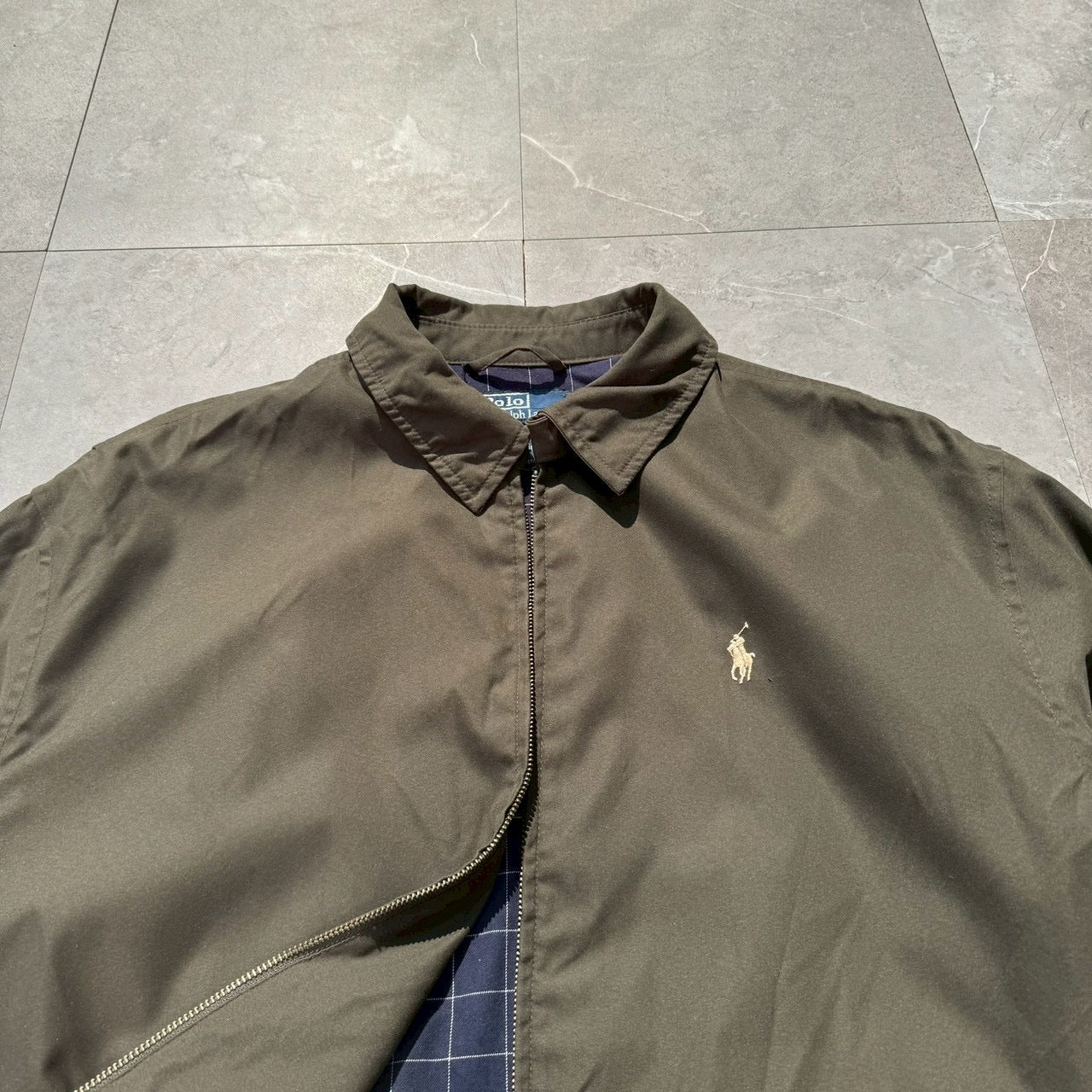 90s-00s Ralph Lauren Khaki Swing Top Jacket
