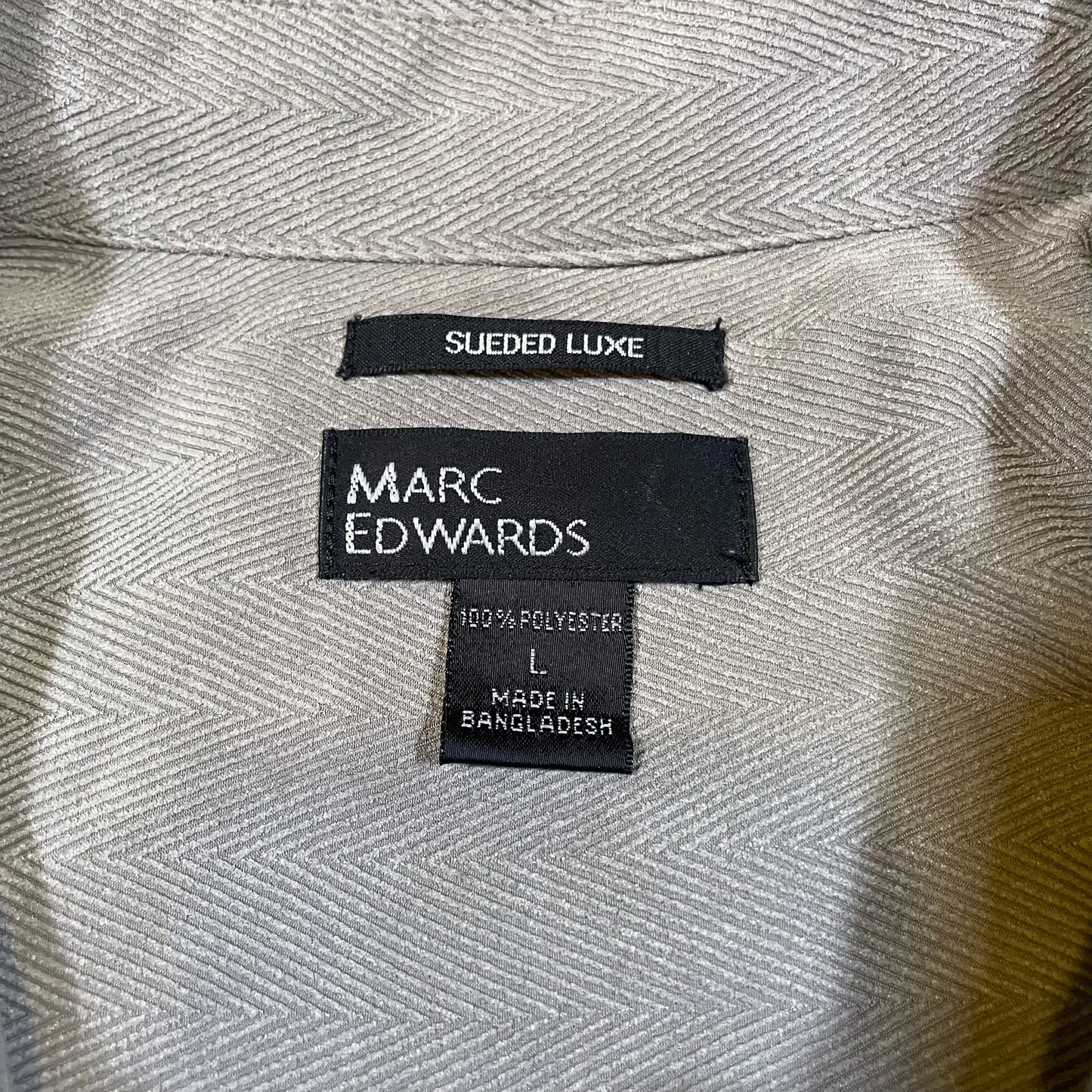 00s Marc Edwards Sueded Shirt