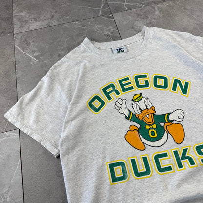 90s TLC Oregon Ducks Disney Donald Duck Collab Graphic Tee