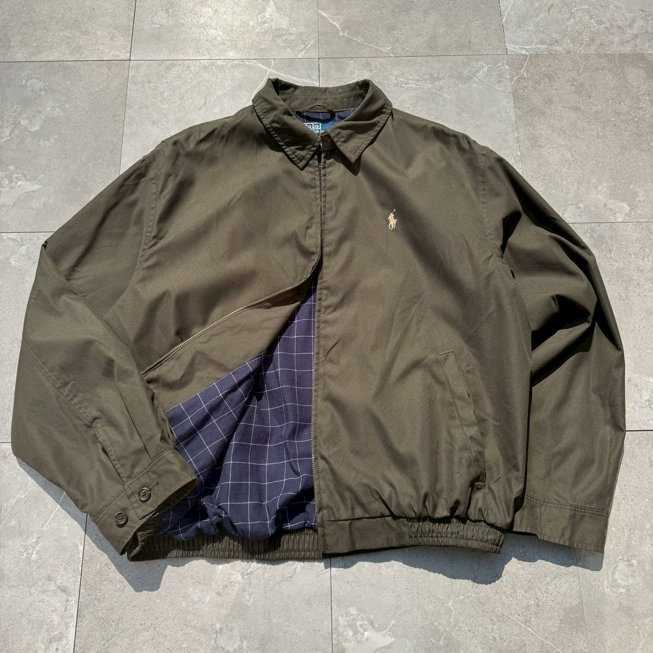 90s-00s Ralph Lauren Khaki Swing Top Jacket