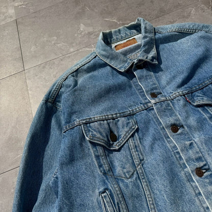 80s-90s Levi's 70507 Type III Made in USA Light Blue Denim Jacket