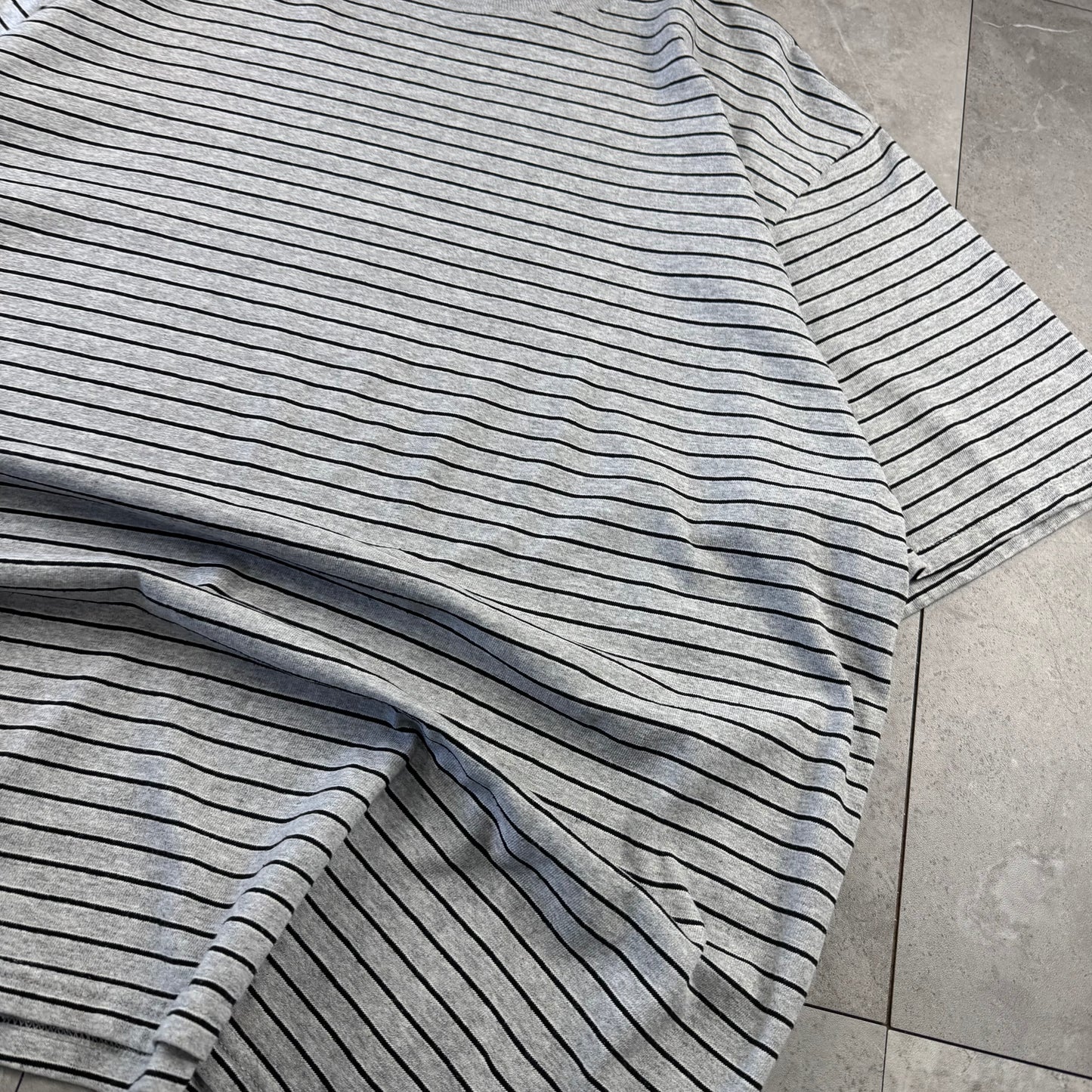 90s Puritan Gray Border Tee