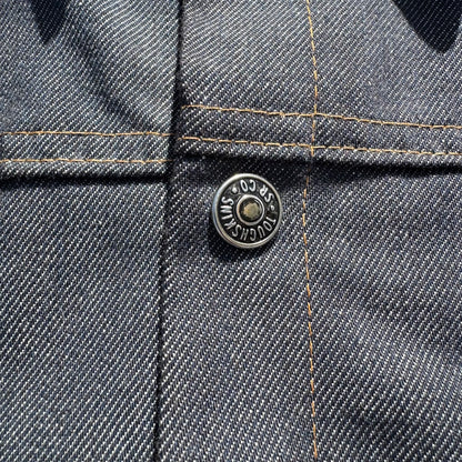 70s Sears Put-On Shop Toughskins Dark Wash Denim Jacket