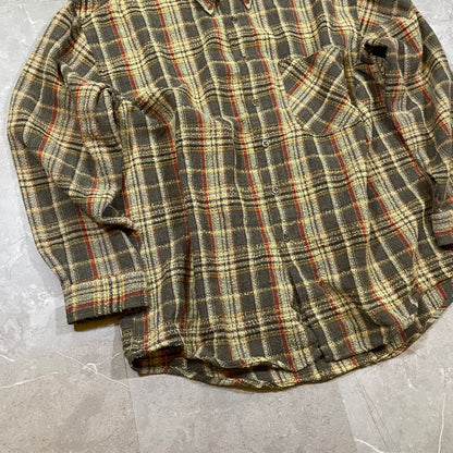 90s St John’s Bay Plaid Flannel Button Down Shirt