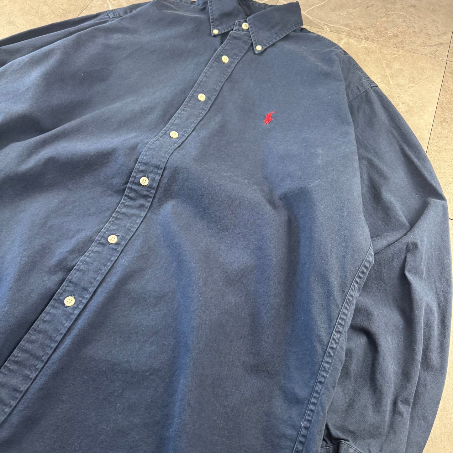 00s Ralph Lauren “Blaire” Navy Button Down Shirt
