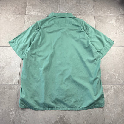 00s~ Polo Ralph Lauren Classic Fit Rare Mint Green Open Collar Shirt