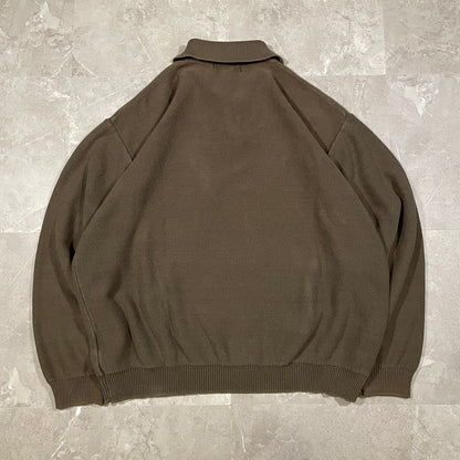 90s-00s Eddie Bauer Cotton Polo Sweater