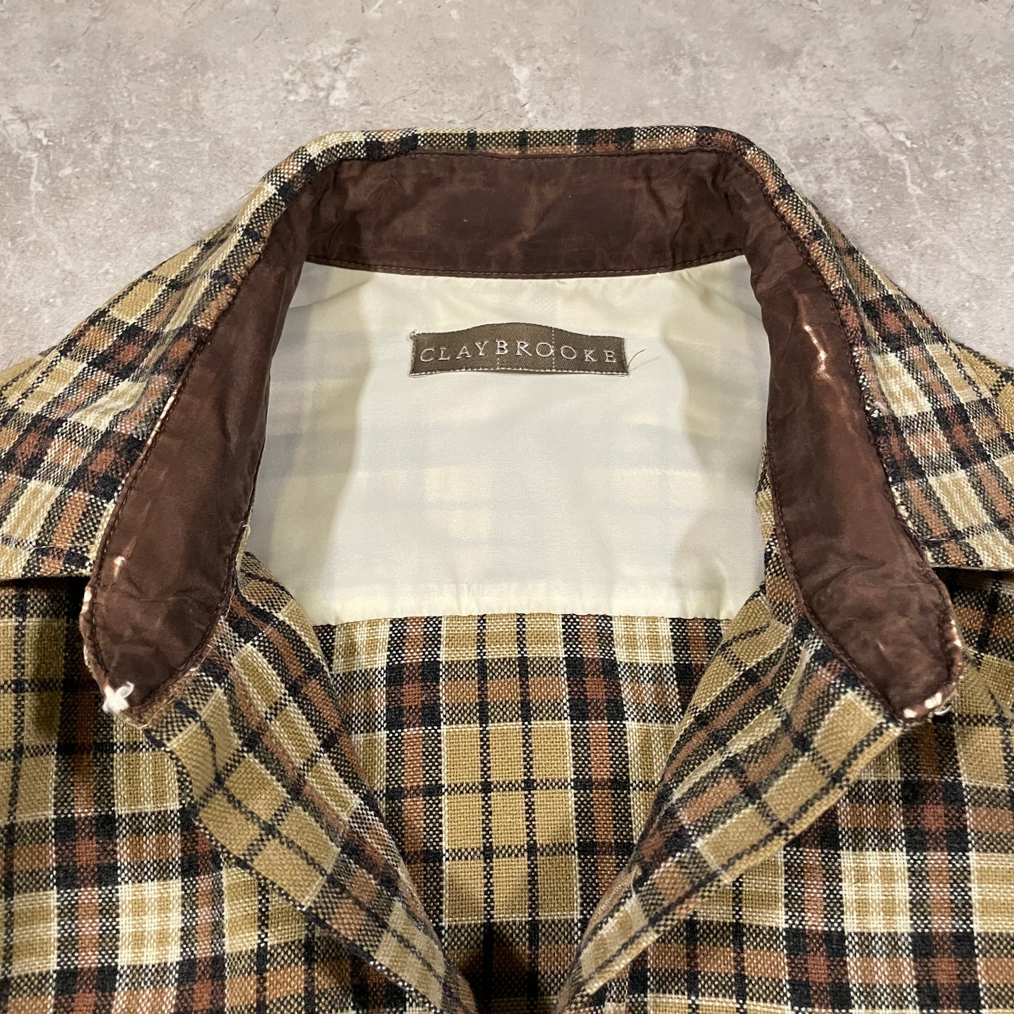 80s-90s Claybrooke Plaid Flannels Shirt