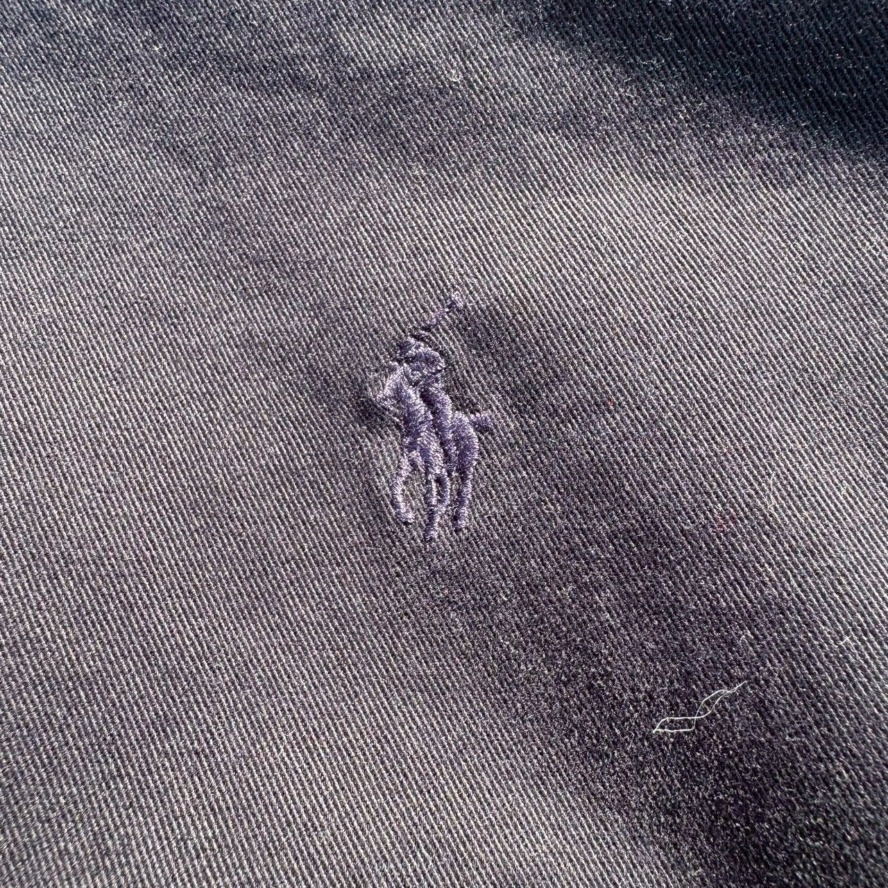 90s-00s Ralph Lauren Rare Houndstooth / Navy Reversible Harrington Jacket