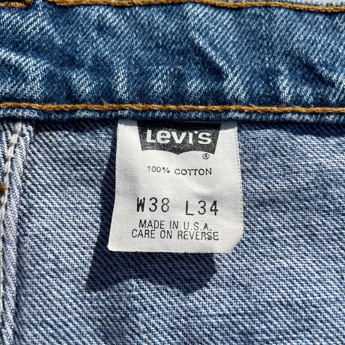 90s Levi's 554 Made in USA Denim 38x34