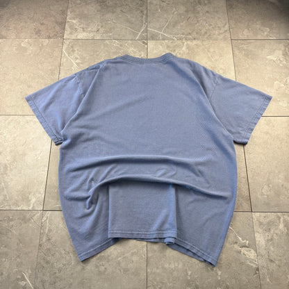 90s-00s Gildan South Dakota 1889 Faded Blue Graphic T-Shirt