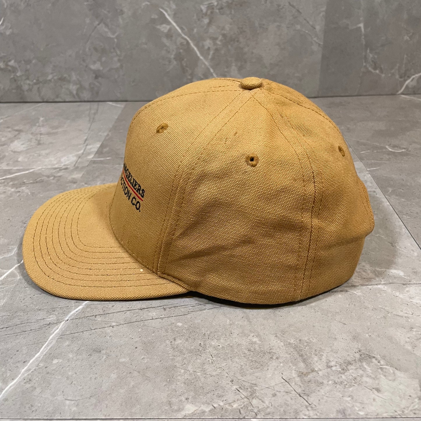 90s Roger Langeliers Construction Co. Made in USA SnapBack