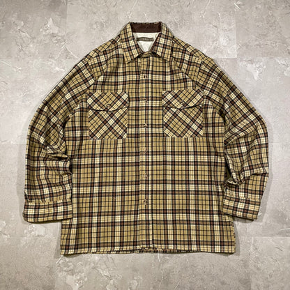 80s-90s Claybrooke Plaid Flannels Shirt