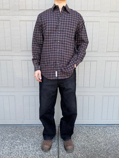 00s Brooks Brothers 346 Non-Iron Box Checkered Button Down Shirt KiiChain Clothing