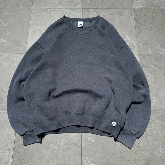 90s Russell Athletic Dark Gray Crewneck Sweatshirt KiiChain Clothing