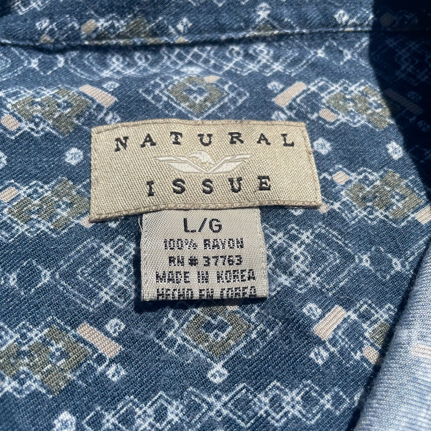 90s Natural Issue Short Sleeve Shirt