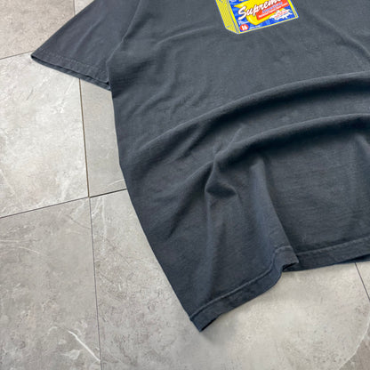 00s~ Supreme Block Cheese Made in USA Graphic T-Shirt