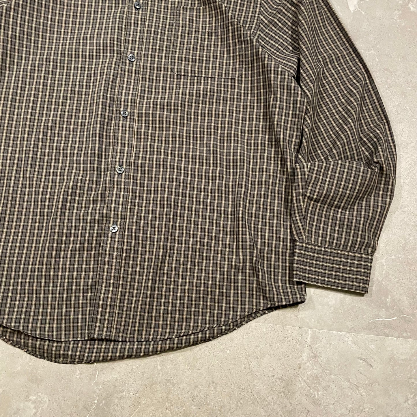 00s Van Heusen Checkered Shirt