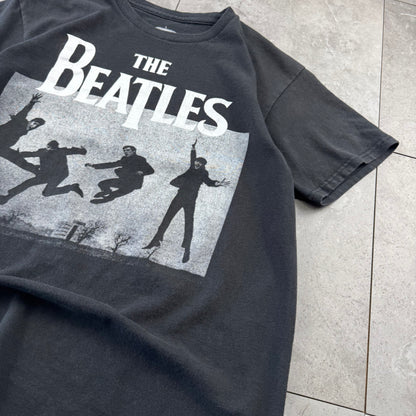 00s The Beatles Black Graphic T-Shirt
