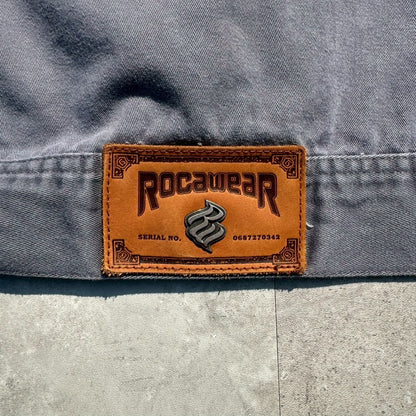 90s-00s RocaWear Gray Dual Pocket Jacket