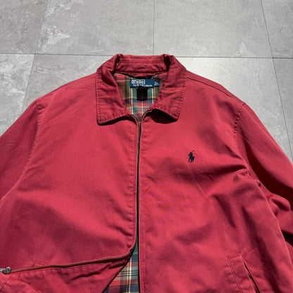 90s-00s Ralph Lauren Red Swing Top Jacket