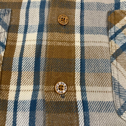 80s Big Mac Brown Checkered Flannel Shirt