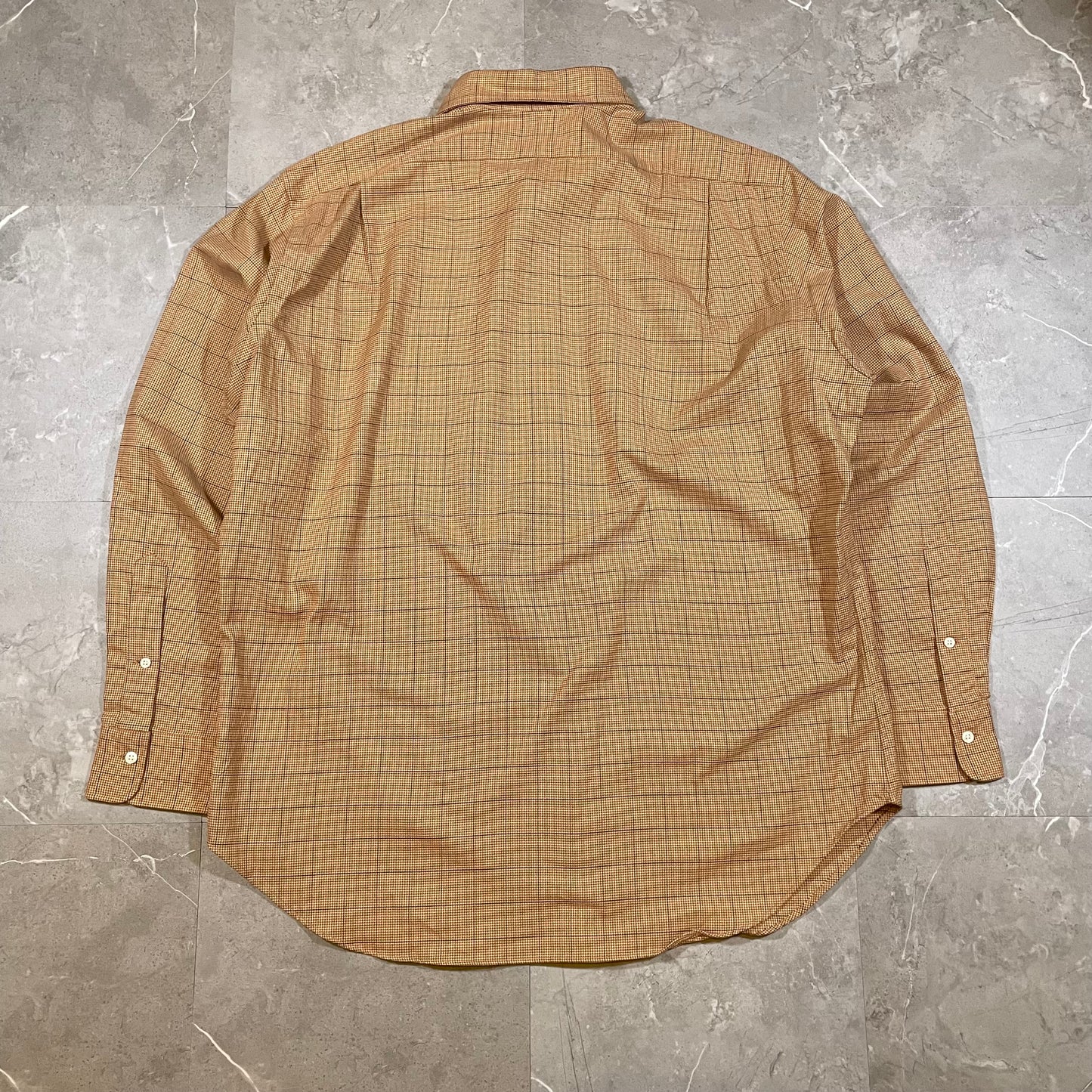 90s Ralph Lauren Brown Checkered Shirt