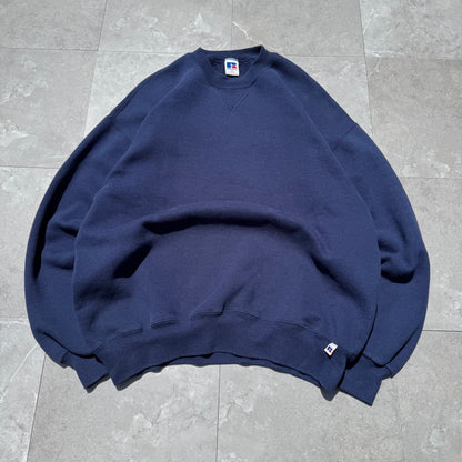 90s Russell Athletic Navy Crewneck Sweatshirt KiiChain Clothing