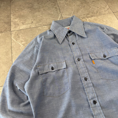 90s Levi's Orange Tab Tiger Embroidered Graphic Dual Pocket Shirt