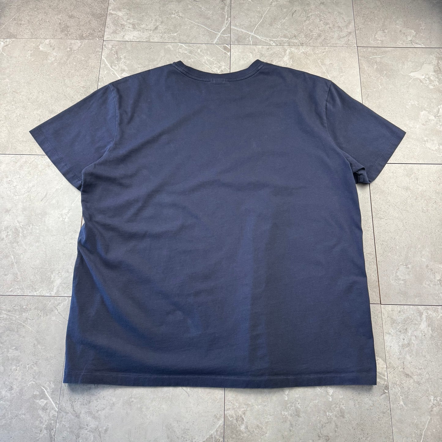 90s Polo by Ralph Lauren Navy Logo Single Stitch T-Shirt
