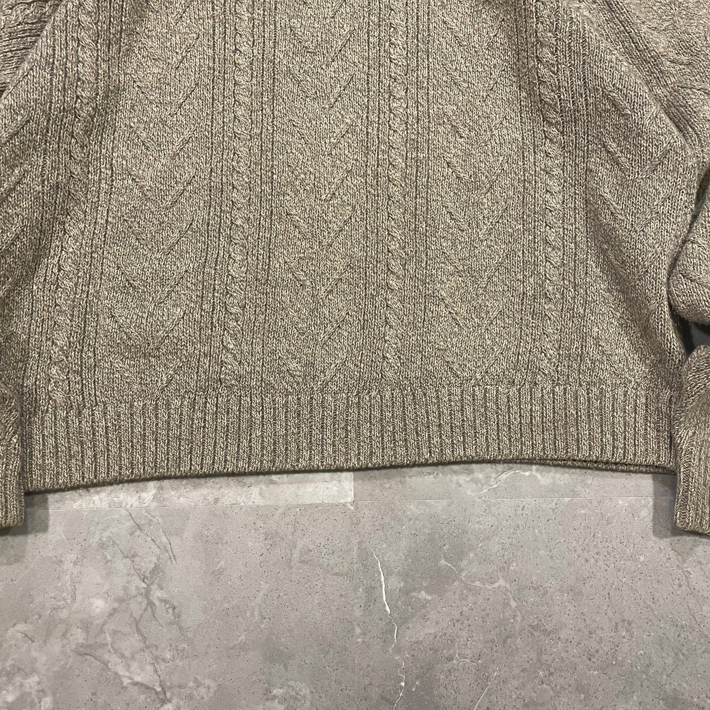 90s St. John’s Bay V-Neck Knitted Sweater