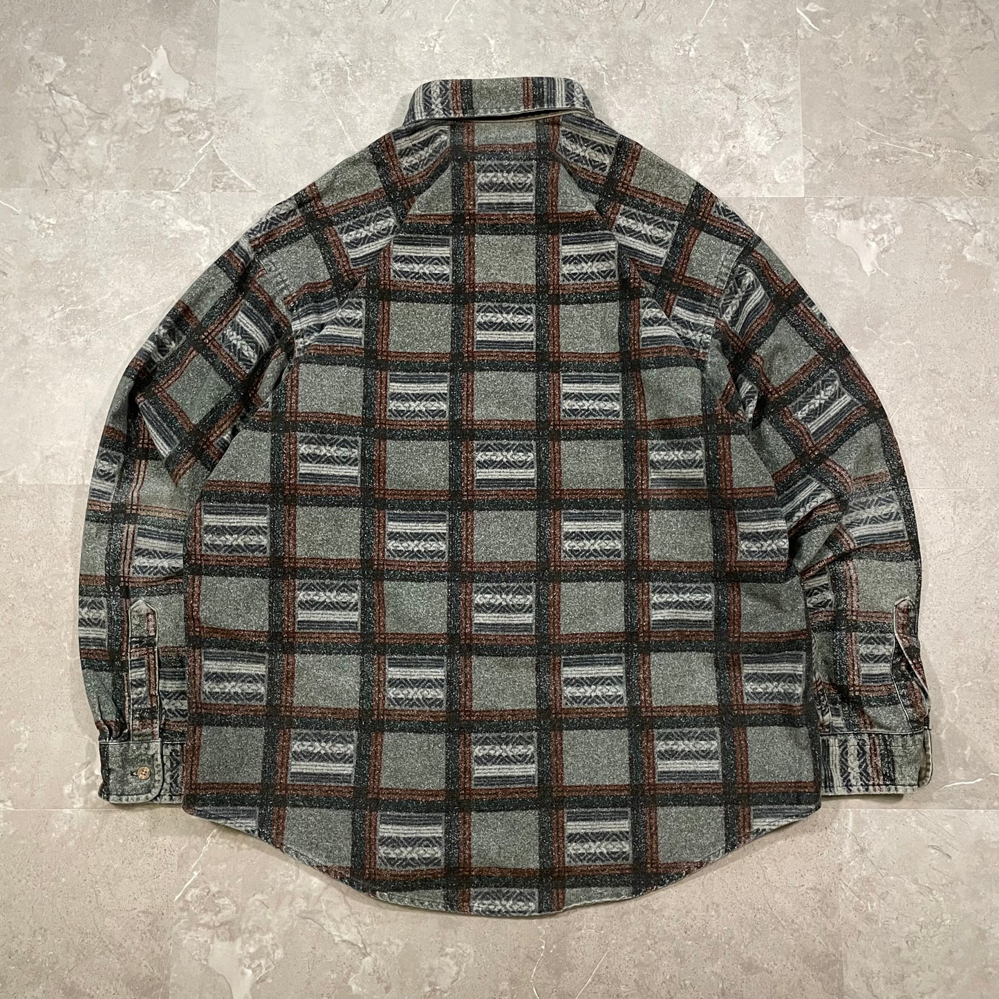 90s Ruff Hewn Made in USA Flannel Shirt