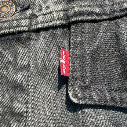 90s-00s Levi’s Black Denim Jacket