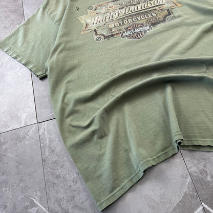 00s Unknown Harley Davidson Faded & Thrashed Graphic T-Shirt