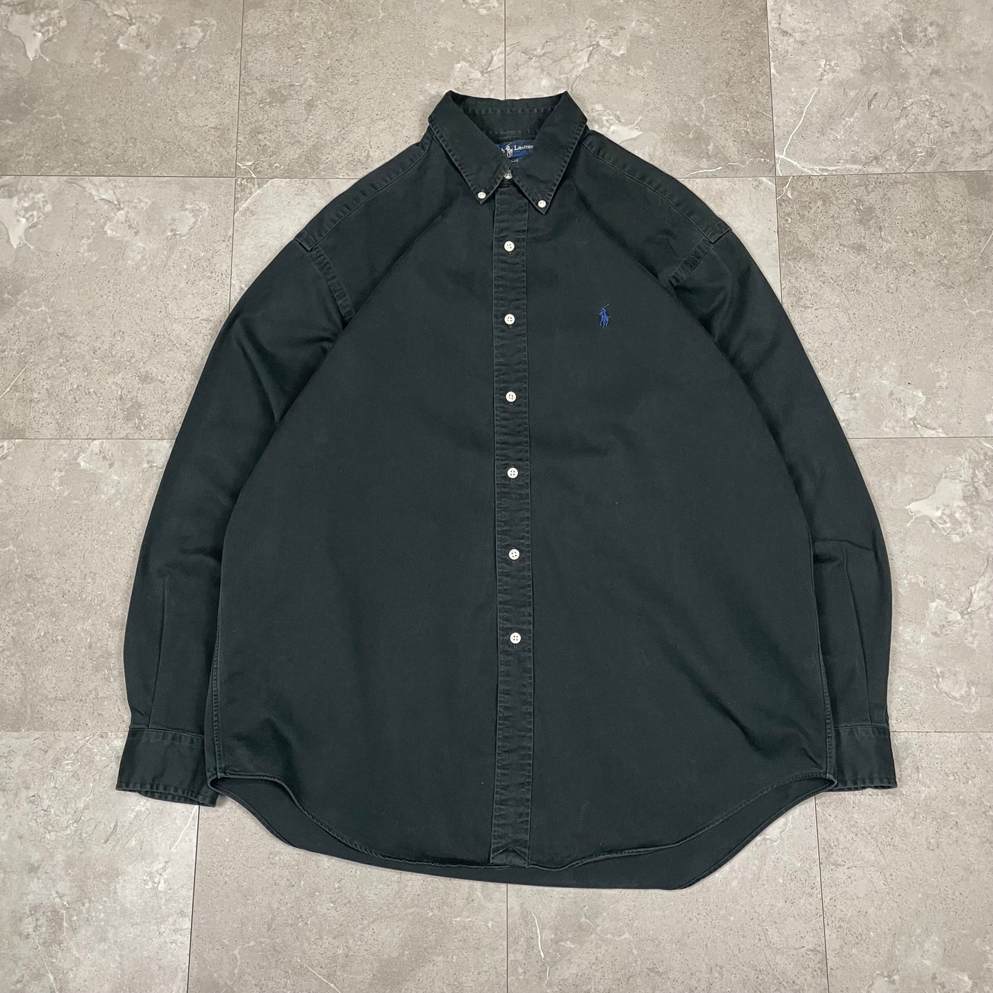 90s Ralph Lauren Blake Black Shirt