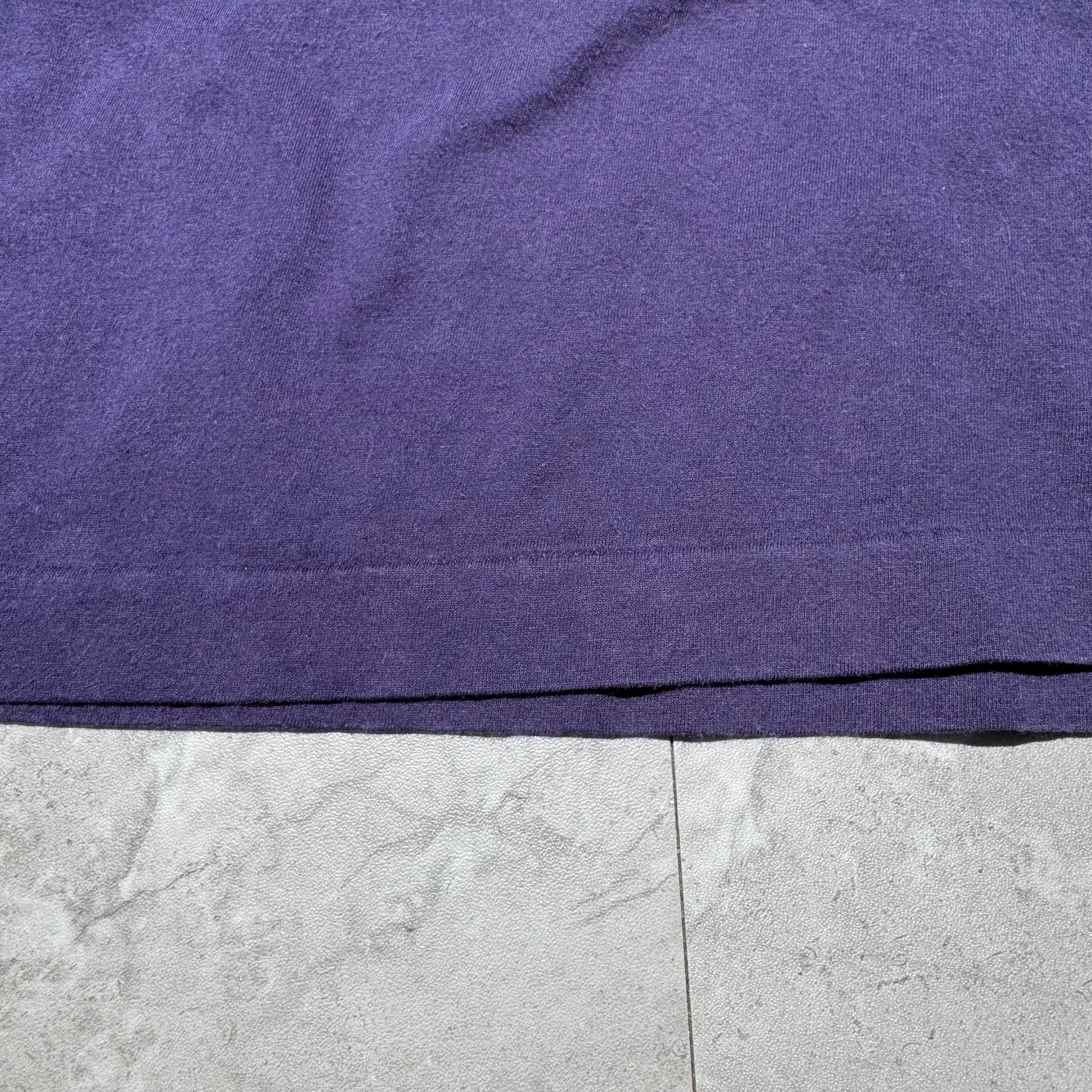 80s-90s Ralph Lauren Navy/Purple Made in USA Pocket Tee KiiChain Clothing