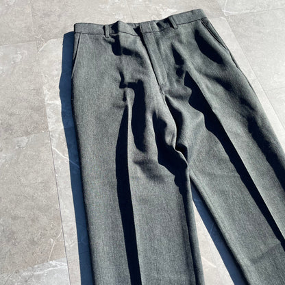 90s Levi's Made in USA Dark Gray Action Slacks